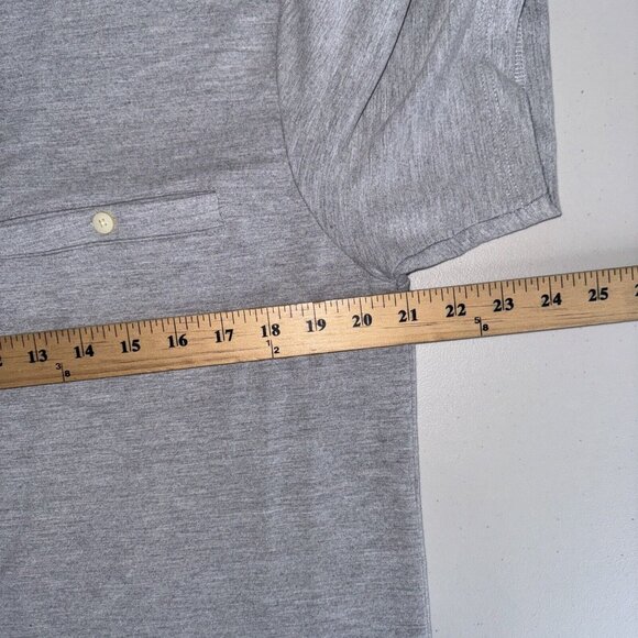 Mugsy T-Shirt Men Medium M Thick Gray Viscose Cotton Spandex Short Sleeve Pocket - Picture 6 of 10